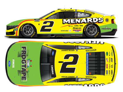 **Preorder** AUSTIN CINDRIC 2026 MENARDS/FROGTAPE 1:64 ARC DIECAST