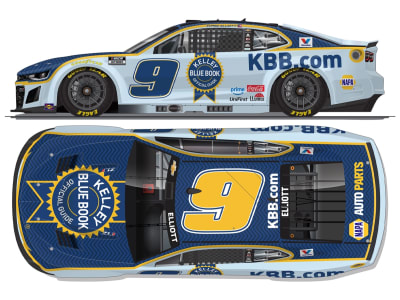 **Preorder** CHASE ELLIOTT 2026 KELLEY BLUE BOOK 1:64 ARC DIECAST