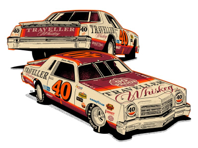 **Preorder** JUSTIN ALLGAIER 2026 TRAVELLER WHISKEY '78 1:24 ARC DIECAST