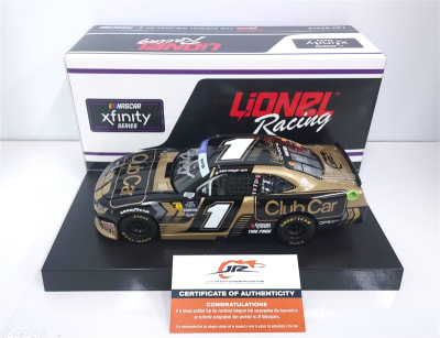 2024 Autographed Sam Mayer #1 Club Car 1/24 HO