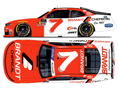 **Preorder** JUSTIN ALLGAIER 2025 BRANDT THROWBACK 1:24 AUTOGRAPHED ARC DIECAST