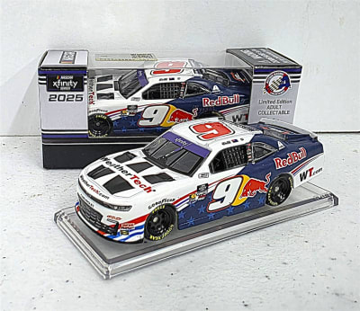 SHANE VAN GISBERGEN 2025 RED BULL/WEATHERTECH1:64 ARC DIECAST