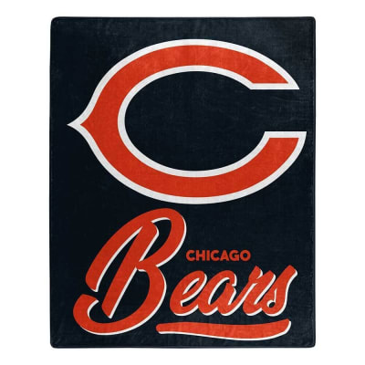 CHICAGO BEARS 50"x 60" SIGNATURE DESIGN PLUSH BLANKET