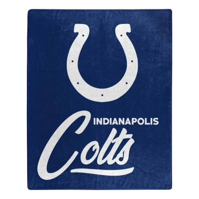 INDIANAPOLIS COLTS 50"x 60" SIGNATURE DESIGN PLUSH BLANKET
