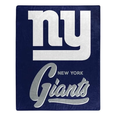 NEW YORK GIANTS 50"x 60" SIGNATURE DESIGN PLUSH BLANKET