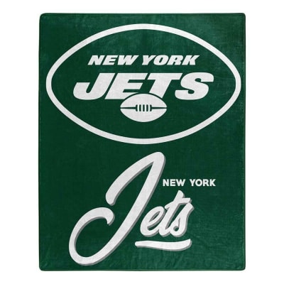 NEW YORKS JETS 50"x 60" SIGNATURE DESIGN PLUSH BLANKET