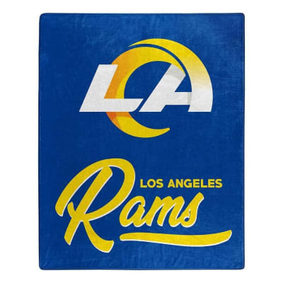 LOS ANGELES RAMS 50"x 60" SIGNATURE DESIGN PLUSH BLANKET 50"x 60" SIGNATURE DESIGN PLUSH BLANKET