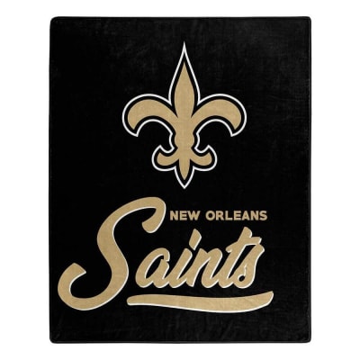NEW ORLEANS SAINTS 50"x 60" SIGNATURE DESIGN PLUSH BLANKET