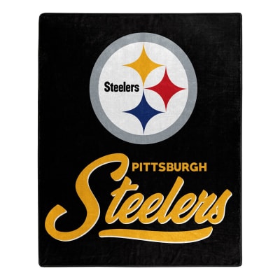 PITTSBURGH STEELERS 50"x 60" SIGNATURE DESIGN PLUSH BLANKET