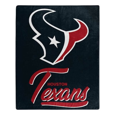 HOUSTON TEXANS 50"x 60" SIGNATURE DESIGN PLUSH BLANKET