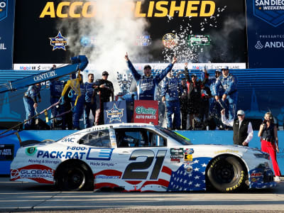**Preorder** AUSTIN HILL 2026 1-800-PACK-RAT PATRIOTIC SAN DIEGO RACED WIN 1:24 ARC DIECAST