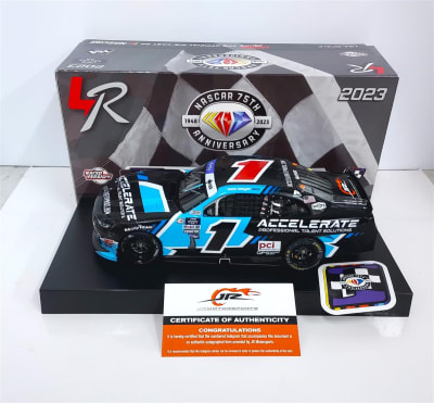 2023 Autographed Sam Mayer #8 Accelerate Road America Richmond Win  Xfinity Race Win 1:24 HO