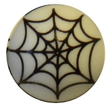 15mm Spider Web Silicone Bead