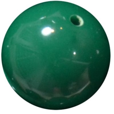 20mm Forest Green Acrylic Bubblegum Beads