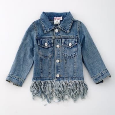 Fringe Denim Jacket