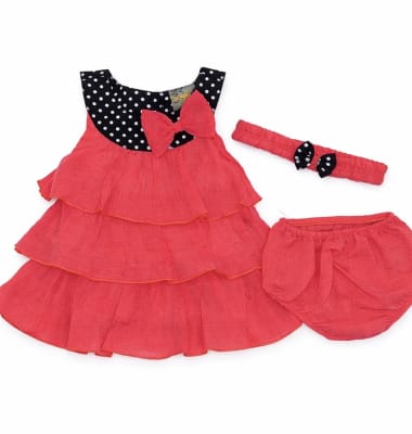3 Piece Polkadot