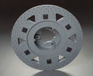 19in Pasti-Driver Pad Driver /w Clutch Plate - fits 20in Machine