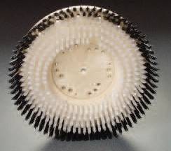 18in Polypropylene Showerfeed Carpet Shampoo Brush - fits 20in Machine