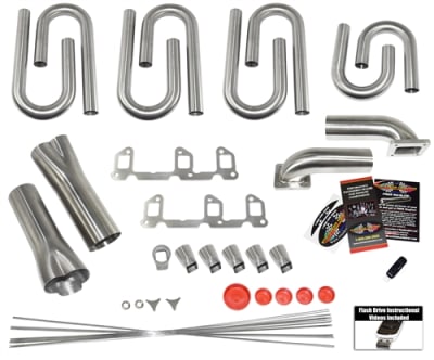 Buick Fireball V-6 Custom Turbo Header Built Kit