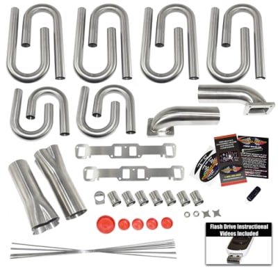 Buick 455 Custom Turbo Header Build Kit