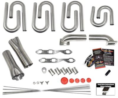 Chevy 4.3L V-6 Custom Turbo Header Build Kit