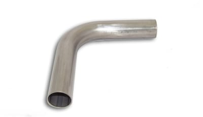 2 1/4" 90 Degree 3" CLR Stainless Bend
