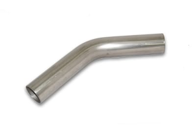 3 1/2" 45 Degree 3 1/2" CLR Stainless Bend