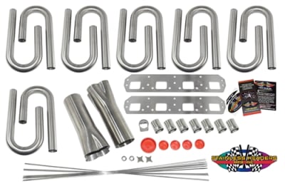 Mopar Hi-Port D4 Hemi Custom Header Build Kit