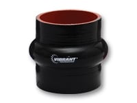 Vibrant 2728 Hump Hose Coupler, 1.75" I.D. x 3" long - Black