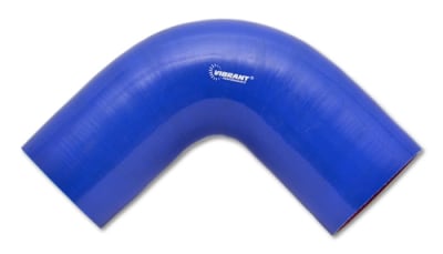 Vibrant 2742B 90 Degree Elbow, 2.5" I.D. x 4" Leg Length - Blue
