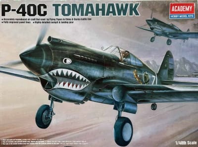 Academy #2182 1/48 P-40C Tomahawk