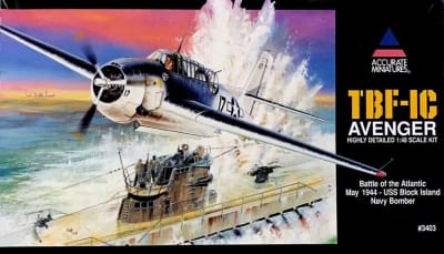 Accurate Miniatures  #3403 1/48 TBF-1C Avenger USS Block island