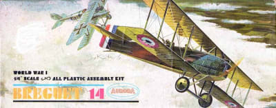 Aurora #141 1/48 Breguet 14