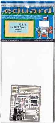 Eduard #32539 1/32 He 162A Spatz Interior