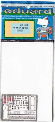 Eduard #32540 1/32 He 162A Spatz Exterior