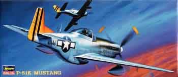 Hasegawa #AP21 1/72 North American P-51K Mustang