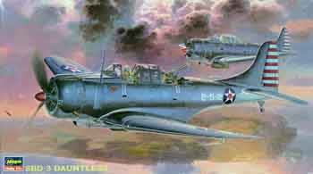 Hasegawa #JT19 1/48 SBD-3 Dauntless