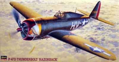 Hasegawa #JT57 1/48 P-47D Thunderbolt Razorback