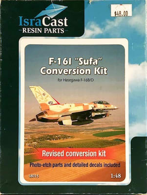 Isra Cast #48015 1/48 F-16I 'Sufa' Conversion Kit