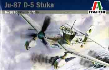 Italeri #1070 1/72 Junkers Ju 87D-5 Stuka
