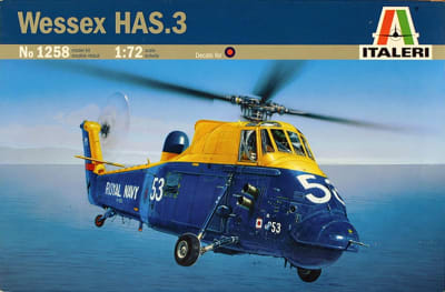 Italeri #1258 1/72 Wessex HAS.3