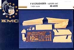 KMC #48-4020 1/48 F-8 Crusader Update Set