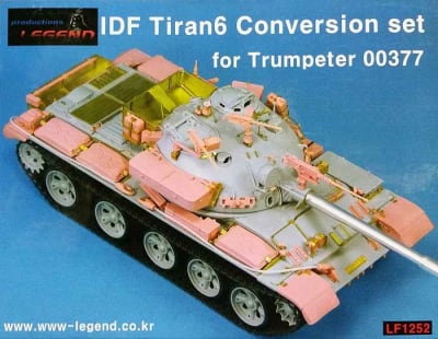 Legend #1252 1/35 IDF Tiran6 Resin Conversion Set