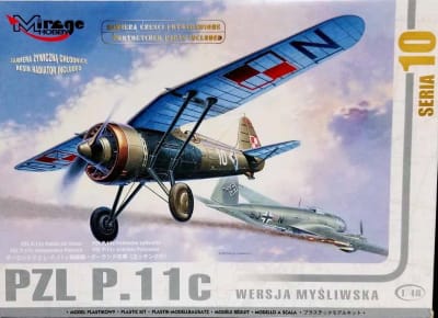 Mirage #48101 1/48 PZL P.11C Polish Air Force