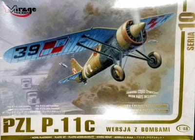 Mirage #48102 1/48 PZL P.11C Bomber Polish Air Force