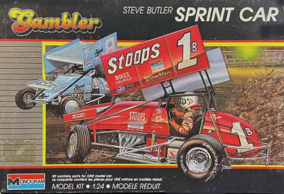Monogram #2778 Steve Butler Sprint Car