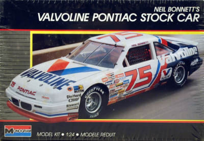 Monogram #2787 Neil Bonnett #75 Valvoline Pontiac Grand Prix