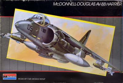 Monogram #5448 1/48 AV-8B Harrier - Marines