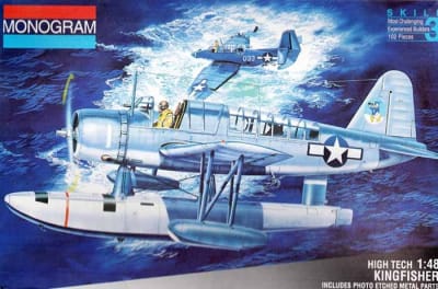 Monogram #5488 1/48 Vought OS2U Kingfisher High-Tech