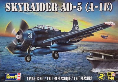 Revell #85-5327 1/48 Douglas AD-5 (A-1E) Skyraider